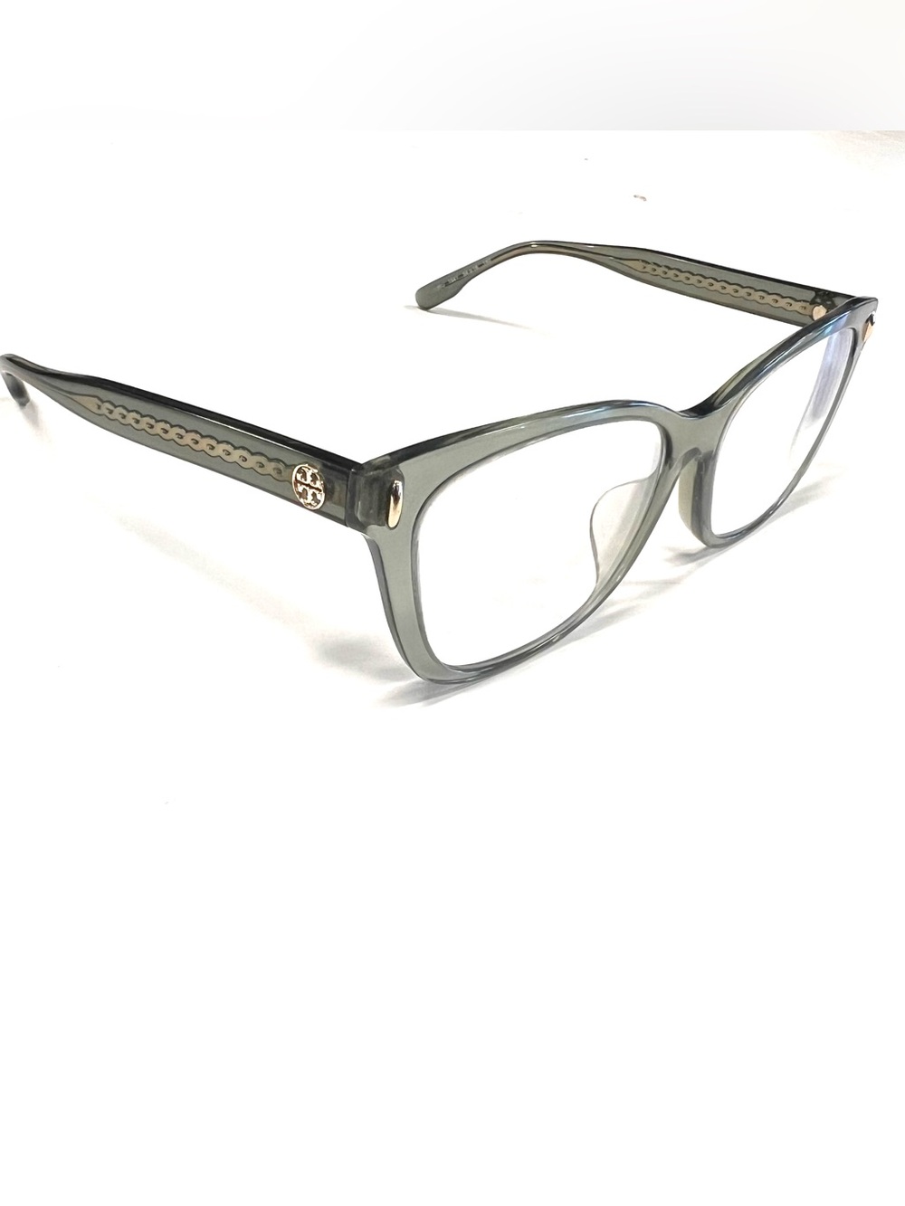 Tory Burch TY2136U 1941 Eyeglasses Women's Transparent Sage Full Rim 54-16-140